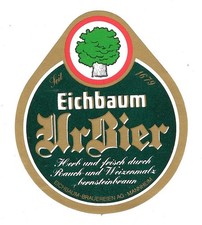 Bieretikett Eichbaum-Brauerei Mannheim (HH)