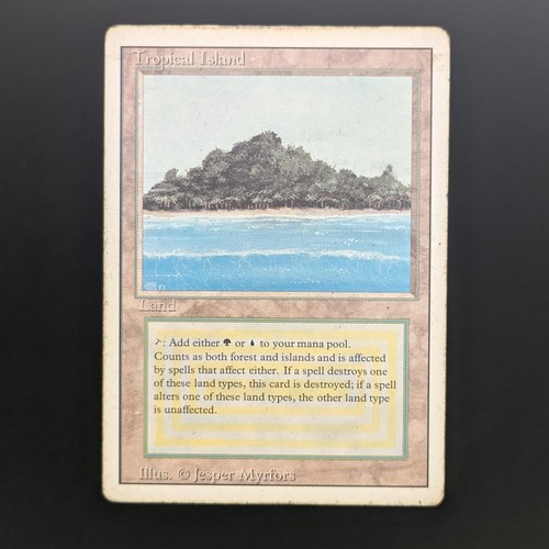 Mtg tropical island - mtg,