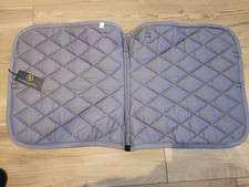 BR  Schabracke dressur event Grau / Schwarz   NEU unbenutzt