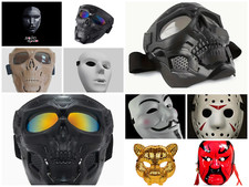 Halloween Costume Face Masks -