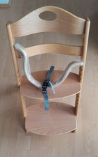 Kinderhochstuhl, Kinderstuhl von BabyGo FamilyMaxi Hochstuhl aus Massivholz
