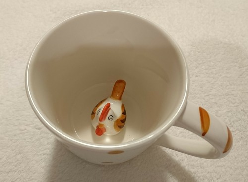 Jumbotasse mit figur - figur, innen