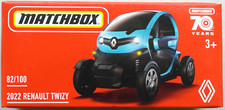 Matchbox Power Grabs Renault Twizy blau MBX Mattel Leichtelektromobil LEM Auto