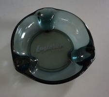 WMF Wagenfeld Glas Aschenbecher Ascher Werbung Englebert Reifen (F024-452)