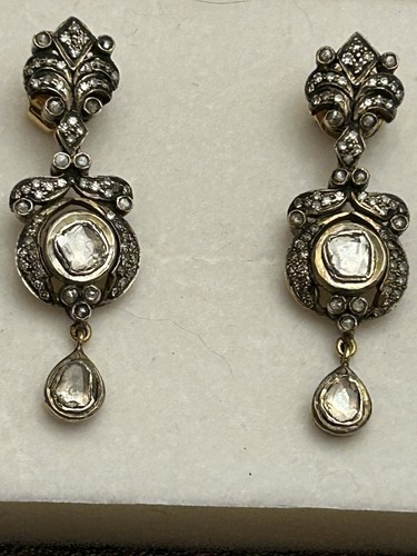 Antike 14kt gold - antike, ohrringe