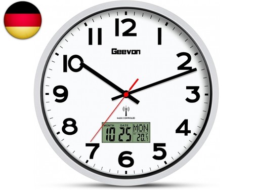 Dcf funkgesteuerte wanduhr mit - dcf,