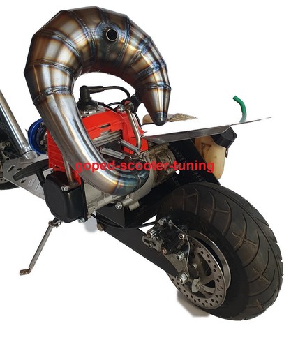 Sportauspuff 43ccm 49ccm