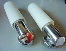 Wandlampe innen, weiß, chrom, E 14, max 40W, Länge  22 cm, wie neu