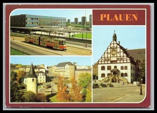 Ansichtskarte plauen ddr - plauen, /