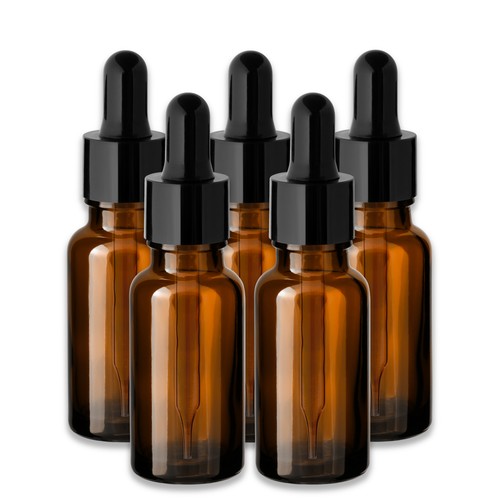 Braune glasflasche ml - braune, 20