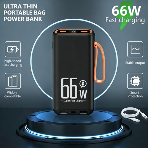 Powerbank 9000000mah 66w usb - powerbank,