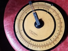 Alte Rechenscheibe. K. Emil