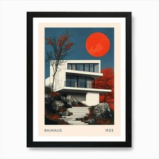 Bauhaus 10 Kunstdrucke gerahmt