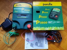 Weidezaungerät Patura P 3500, 230/12V gebraucht. 