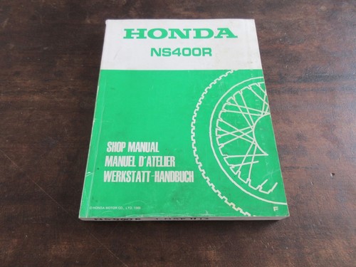 Honda ns400r shop repair - shop,