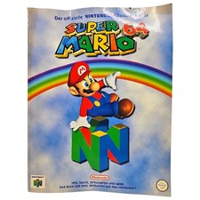 N64 - Offizieller Nintendo Super Mario 64 Spieleberater Heft Akzeptabel