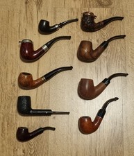 020 - Pfeifenkonolut Pfeifensammlung 9 Pfeifen - Pfeife Pipa 烟斗