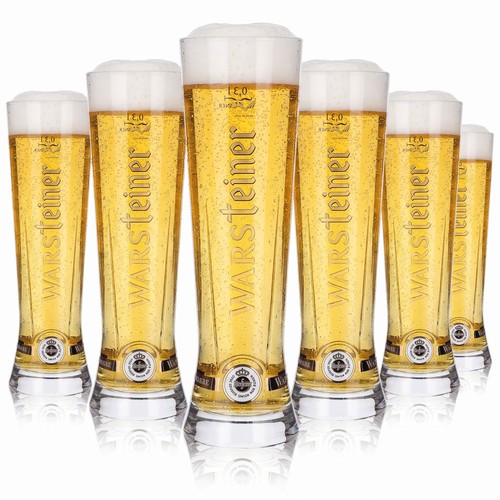 Warsteiner bier glas - warsteiner,