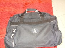 XL Trolley Reisetasche mit verstaubaren Tragegriff und 2 Rollen schwarz