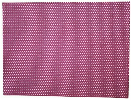 Tischset dots plum pünktchen - dots,
