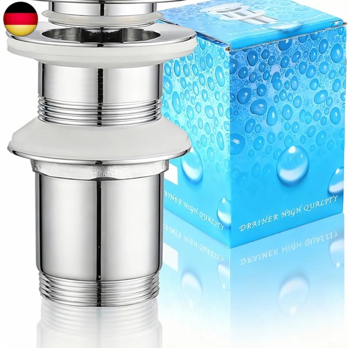 Chrom pop ablaufventil - chrom, pop-up