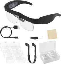 LED Lupenbrille mit Licht