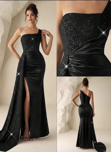 Elegantes abendkleid schwarz - abendkleid,