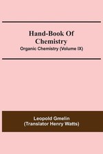 Leopold Gmelin Hand-Book Of