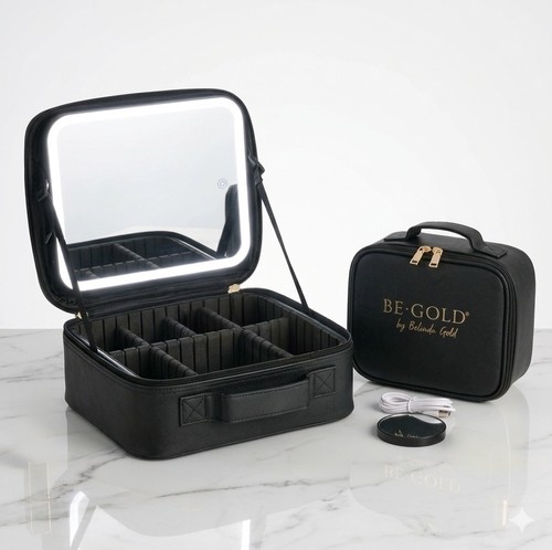 Gold kosmetiktasche - gold,