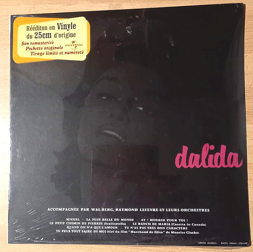 Dalida vinyl 25 - dalida,