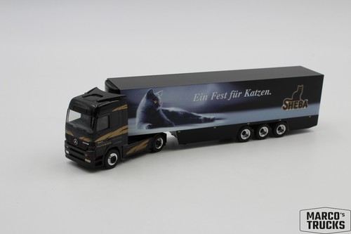 Herpa actros mp1 koffer - mb, lh
