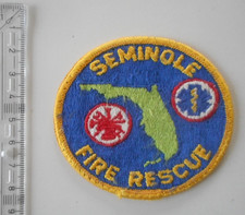 Ärmelabzeichen Feuerwehr USA Seminole Fire Department Rescue