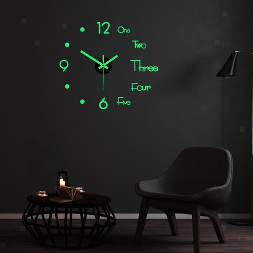 Neuheit leuchtende wanduhr - 3d,