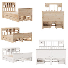 Massivholzbett Bettgestell