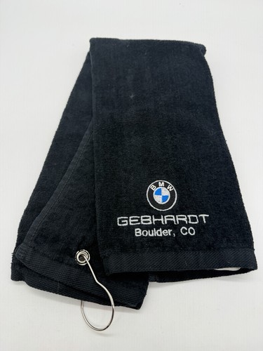 Bmw golf towel black - bmw,
