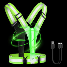 LED Warnweste Fahrrad