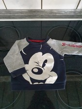 Dunkelblau/bunter "Mickey