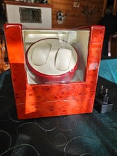 Automatik Uhrenbeweger Uhrenbox Automatikuhren 2Uhren Watch Winder Box Braun