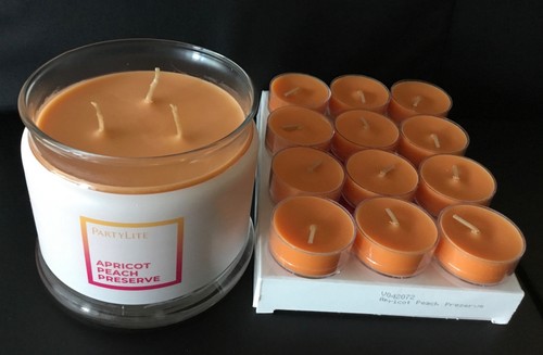 Partylite apricot peach - partylite🧡apricot,