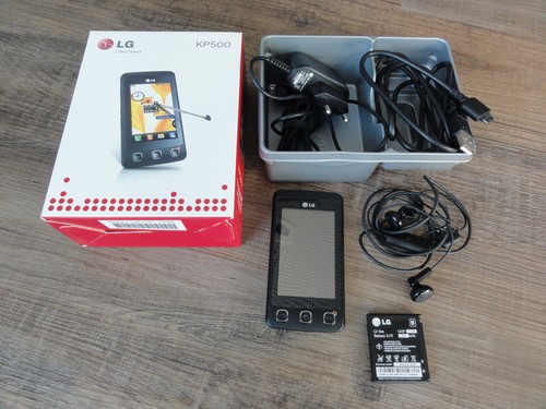 Smartphone kp500 schwarz - lg,