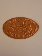 Quetschmünze Rheinland-Pfalz Beilstein Burg Metternich 1 Münze EX