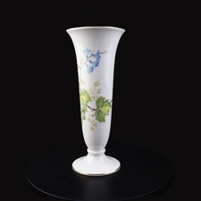 Vintage Hutschenreuther Porzellan Vase mit Golddetail, Bayern Deutschland