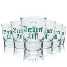 6x Berliner Luft Glas 4cl