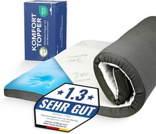 7 cm Memory Foam Topper mit H3