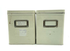 Alte apotheker blechdosen - 2x,