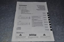 Pioneer PD S504 / S604  Manual (Multi language)