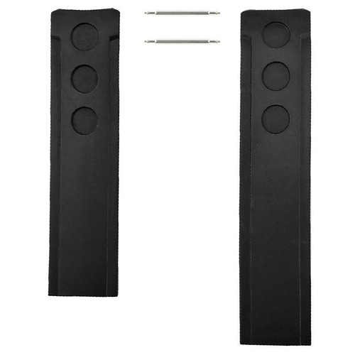 Black rubber strap tissot prs - rubber,