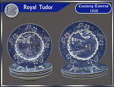 Royal Tudor "Coaching Taverns 1828" Teile zur Wahl: teller