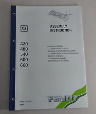 Montageanleitung / Assembly Instruction Fendt Schneidwerk 420/480 /540 /600 /660