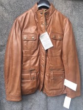 David Moore  Damen Lederjacke